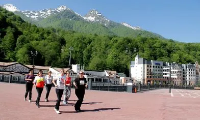 Бегом к здоровью на «Роза Хутор»!, фото 1 - круглогодичный курорт «Роза Хутор»