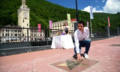 Олимпийский звезды зажигаются на «Роза Хутор», фото 1 - круглогодичный курорт «Роза Хутор»