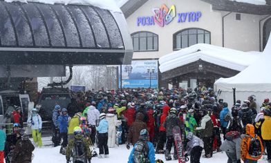 «Роза Хутор» вводит ряд дополнительных ограничений на новогодние праздники, фото 1 - круглогодичный курорт «Роза Хутор»