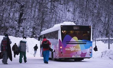 Запущен бесплатный SkiBus на курорте «Роза Хутор», фото 1 - круглогодичный курорт «Роза Хутор»