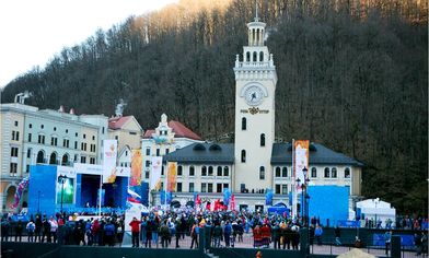 Live Site Sochi 2014 на «Роза Хутор», фото 1 - круглогодичный курорт «Роза Хутор»